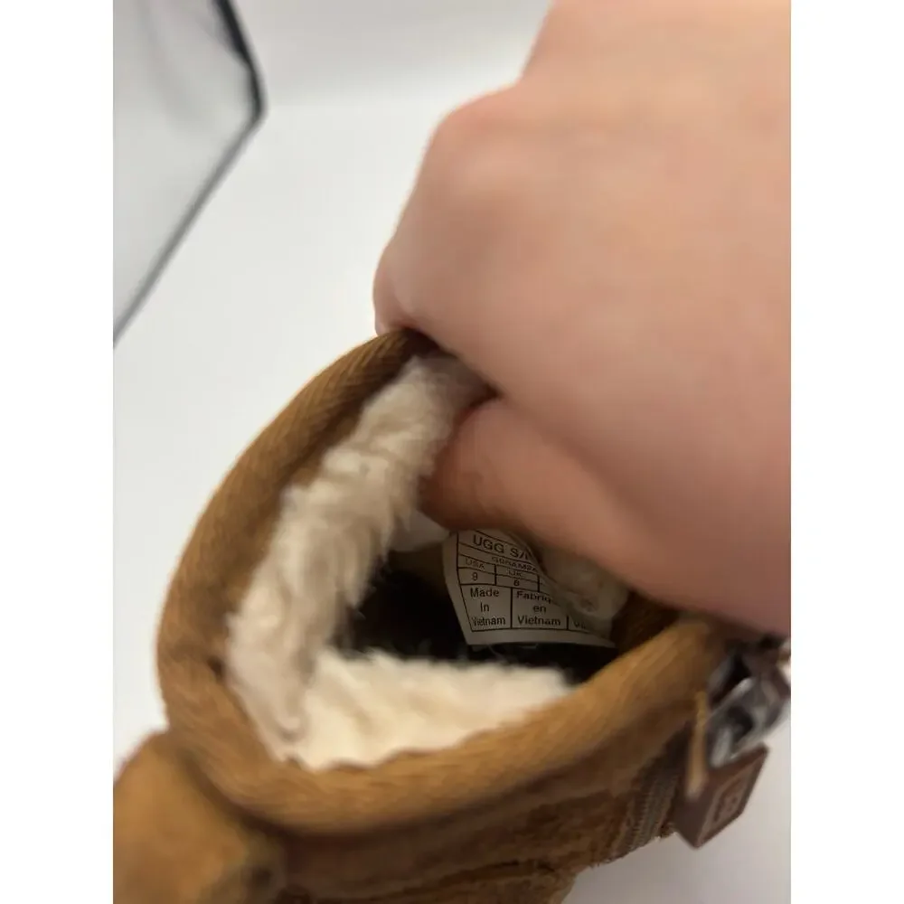 Ugg Toddler Neumel II Boots Suede Brown/Beige Size 9